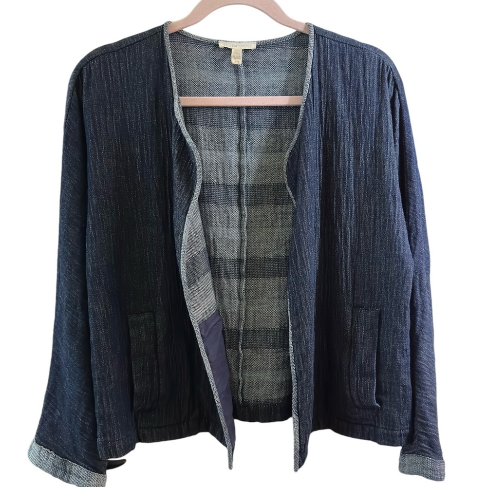 Eileen Fisher Jacket Stretch Denim